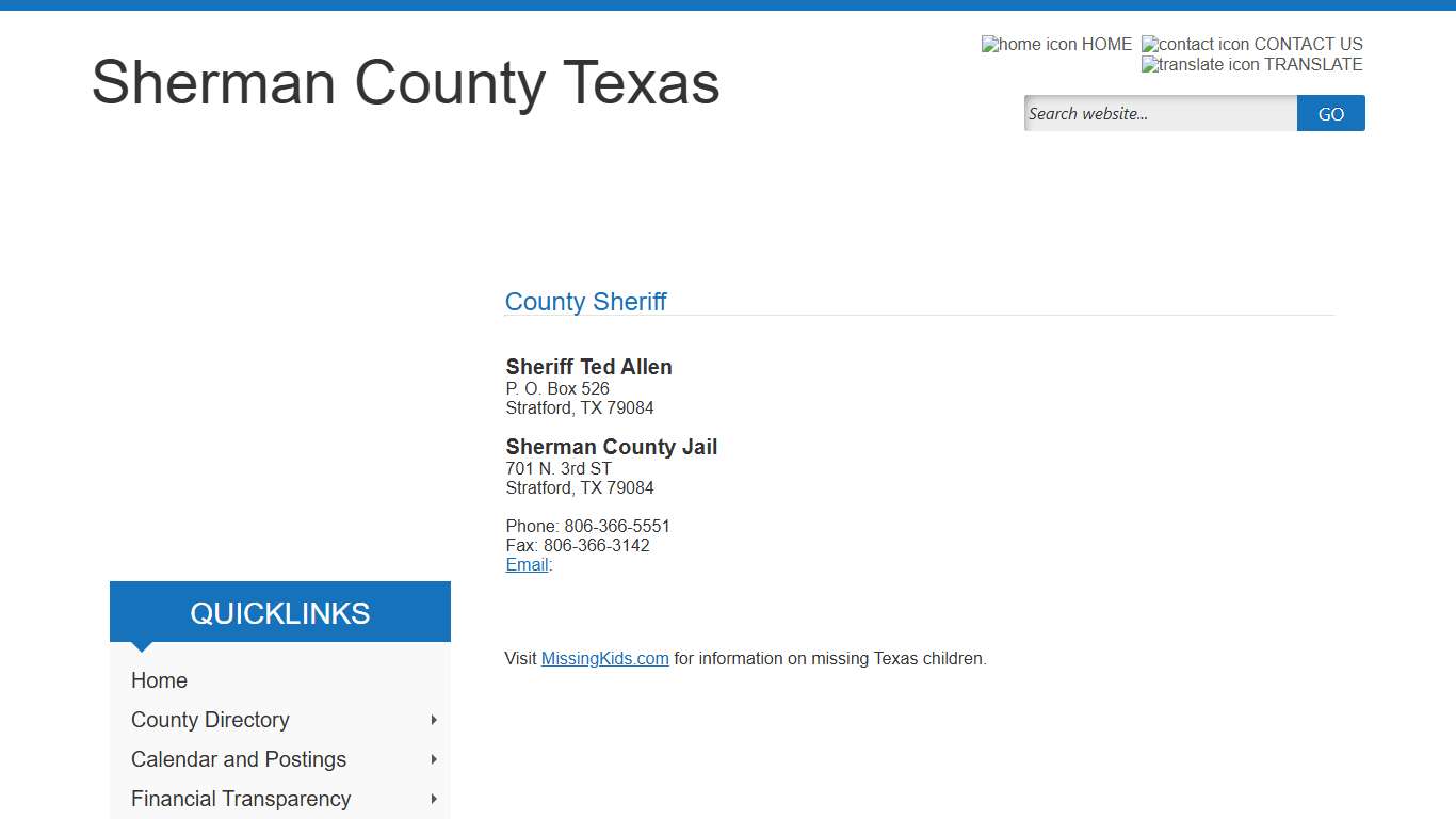 Sherman County, Texas