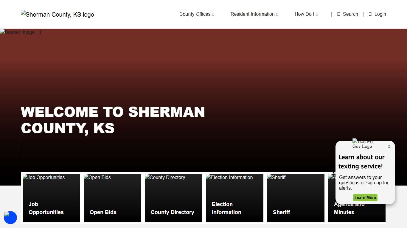 Sherman County, KS Official Government Website